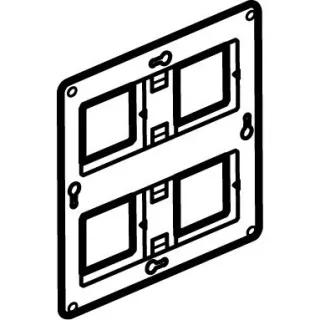 Support À Vis Mosaic , Céliane Ou Soliroc Pour 2X2 Postes Ou 2X4 À 5 Modules