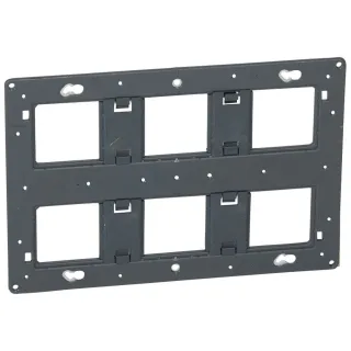 Support À Vis Mosaic , Céliane Ou Soliroc Pour 2X3 Postes Ou 2X6 À 8 Modules