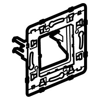 Support à griffes longues pour Mosaic , Céliane ou Soliroc - 1 poste , 2 modules