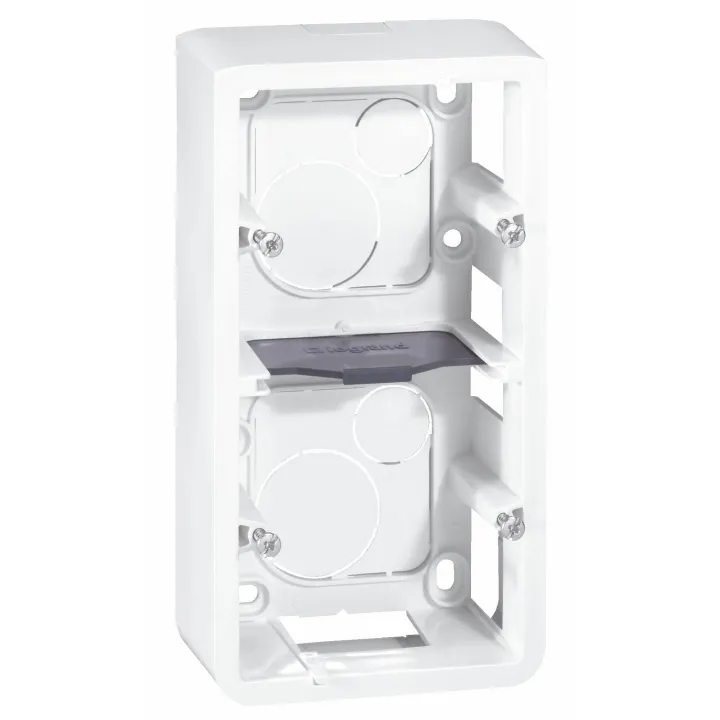 Cadre Mosaic Pour 4 Modules Montage Vertical - Profondeur 40Mm