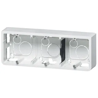 Cadre Mosaic Pour 6 Modules Montage Horizontal - Profondeur 40Mm