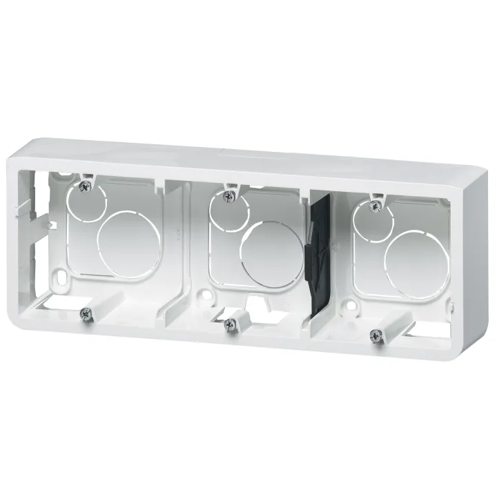 Cadre Mosaic Pour 6 Modules Montage Horizontal - Profondeur 40Mm