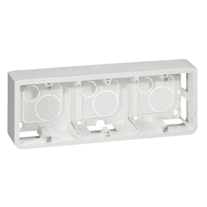 Cadre Mosaic Pour 6 Modules Montage Horizontal - Profondeur 40Mm