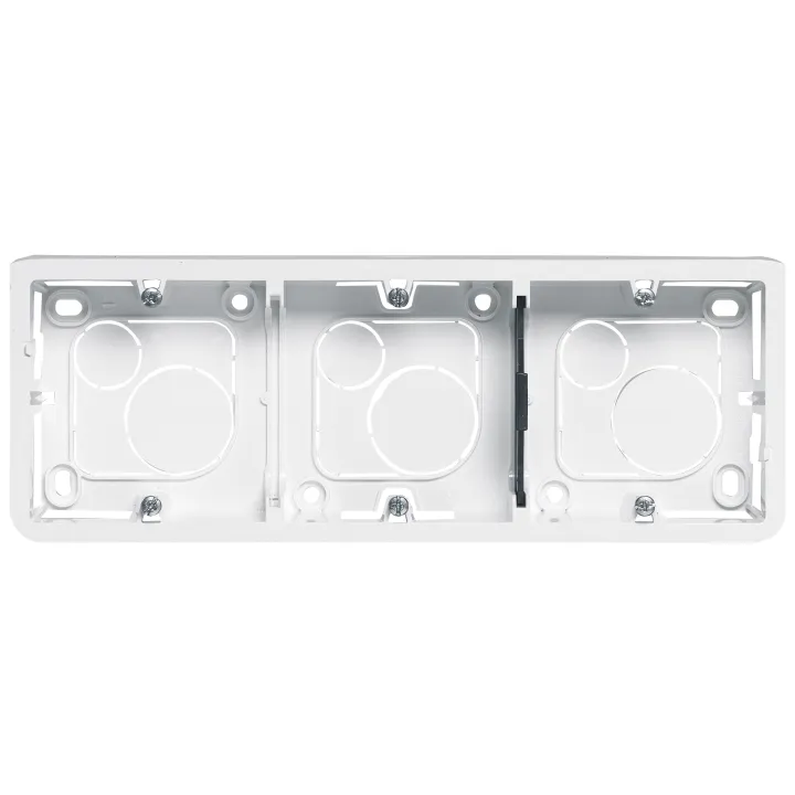Cadre Mosaic Pour 6 Modules Montage Horizontal - Profondeur 40Mm
