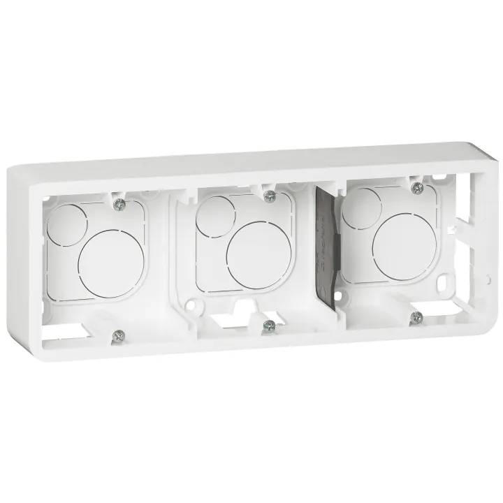 Cadre Mosaic Pour 6 Modules Montage Horizontal - Profondeur 40Mm