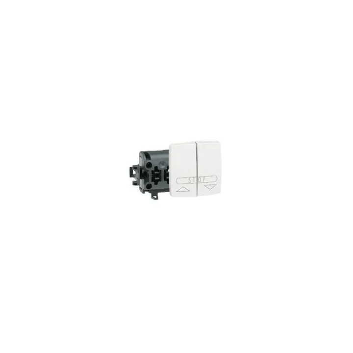 Poussoir Pour Volets Roulants Appareillage Saillie Composable - Blanc