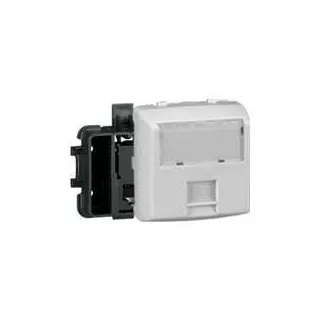 Prise Rj45 Catégorie5E Utp Appareillage Saillie Composable - Blanc