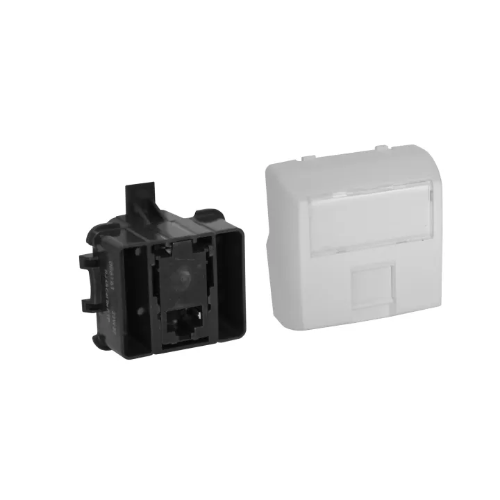 Prise Rj45 Catégorie5E Ftp Appareillage Saillie Composable - Blanc