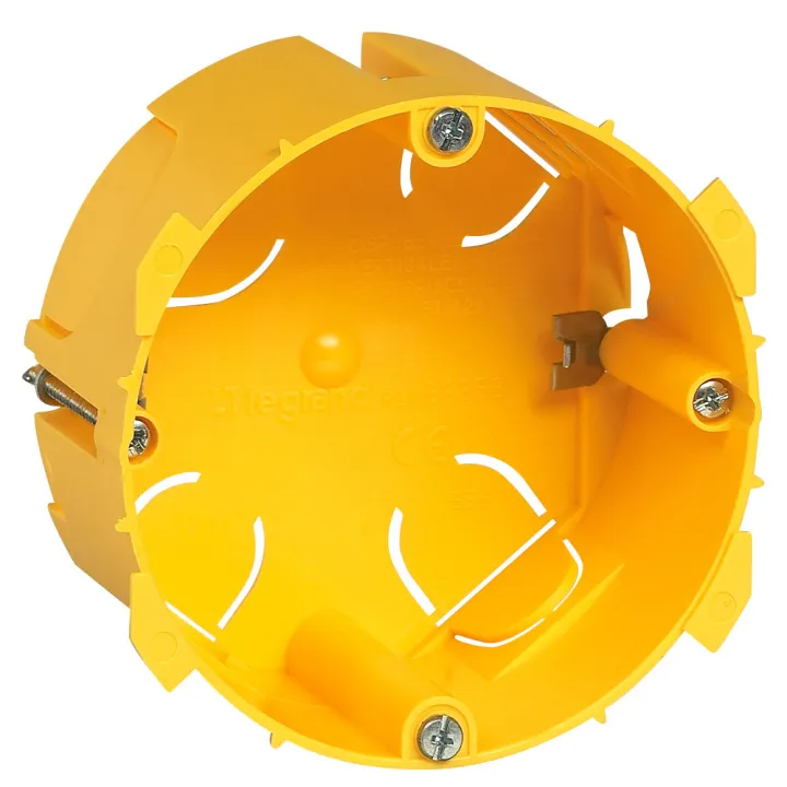 Boîte Batibox Cloisons Sèches Pour Prise 20 Et 32A 1 Poste - Profondeur 40Mm