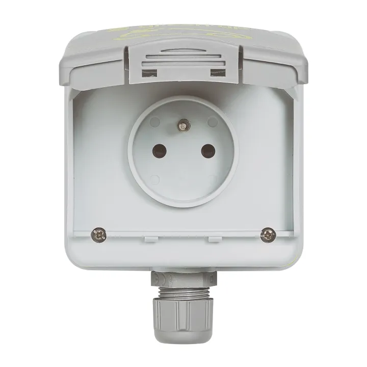 Prise Saillie Green'Up Access Véhicule Électrique Modes 1/2 Ip66 Ik08 16A 230V