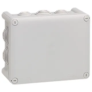 Boîte De Dérivation Rectangulaire Plexo Dimensions 155X110X74Mm - Gris Ral7035