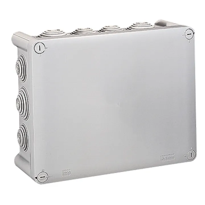Boîte De Dérivation Rectangulaire Plexo Dimensions 220X170X86Mm - Gris Ral7035