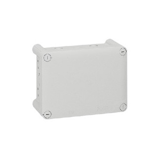Boîte de dérivation rectangulaire pour presse-étoupe Plexo gris - 220x170x86mm