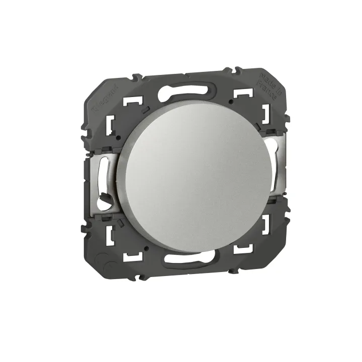 Interrupteur Ou Va-Et-Vient Dooxie 10Ax 250V~ Finition Alu - Sachet