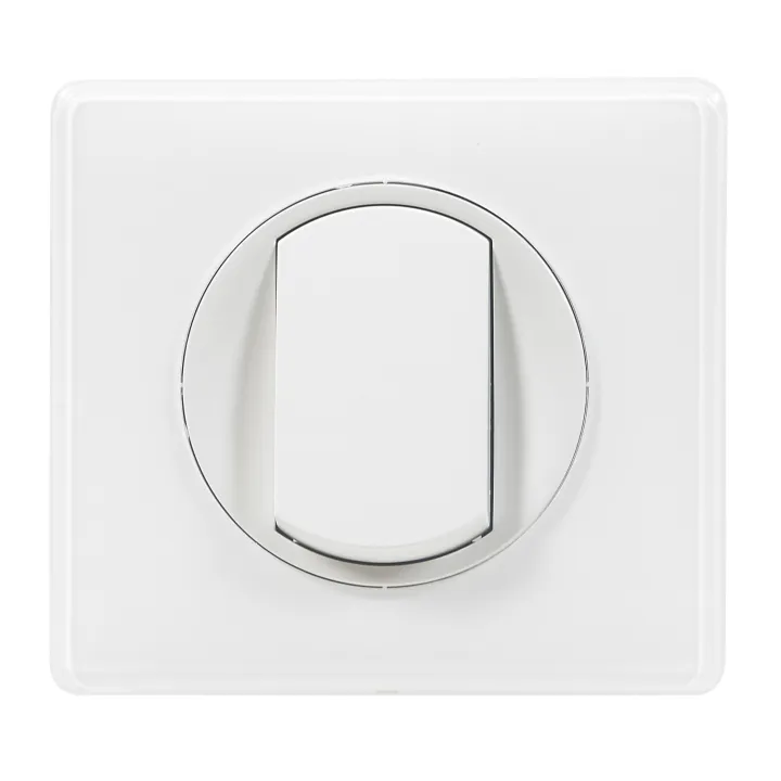 Interrupteur Ou Va-Et-Vient Avec Plaque Céliane Soft 10A - Blanc