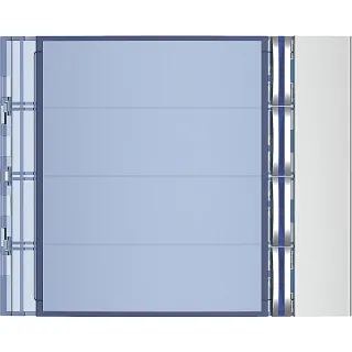 Façade Sfera New Pour Module Électronique Audio 4 Appels Allmetal