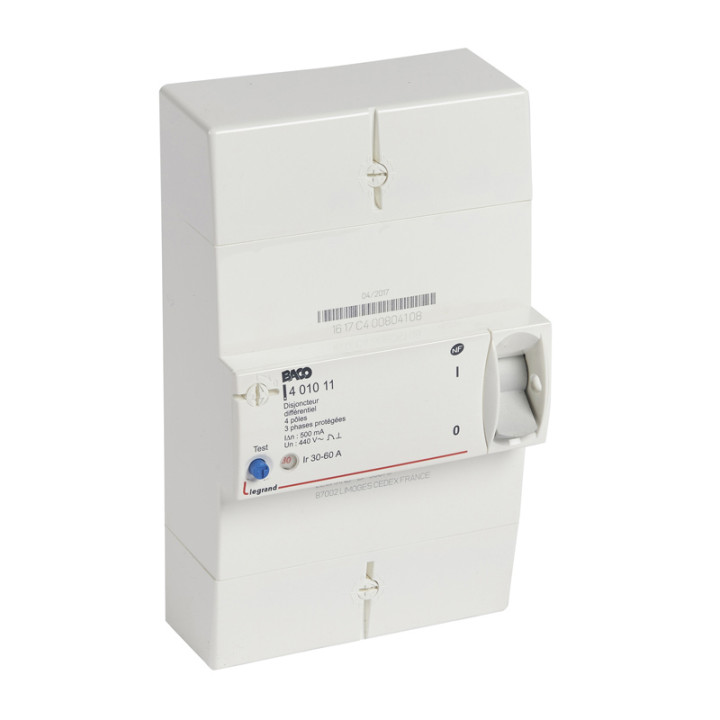 DisjBranch4P 30/60A 500Ma
