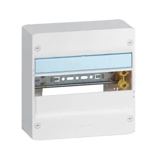 Coffret Drivia 13 Modules 1 Rangée Ip30 Ik05 - Blanc Ral9003