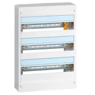 Coffret Drivia 18 Modules 3 Rangées Ip30 Ik05 - Blanc Ral9003