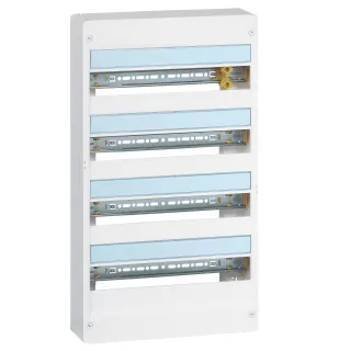 Coffret Drivia 18 Modules 4 Rangées Ip30 Ik05 - Blanc Ral9003