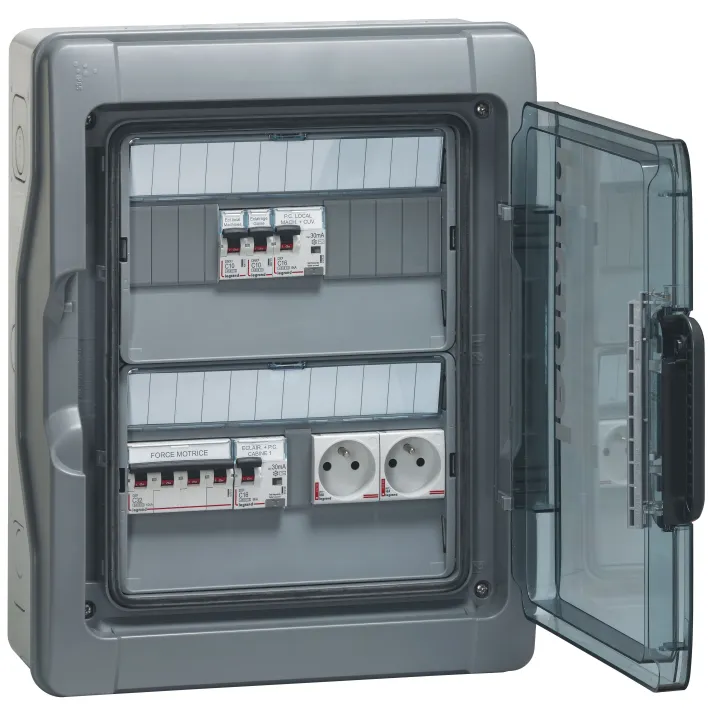 Coffret Dtu Ip65 Ik09 1 Départ 32A - Arrivée Sur Bornier