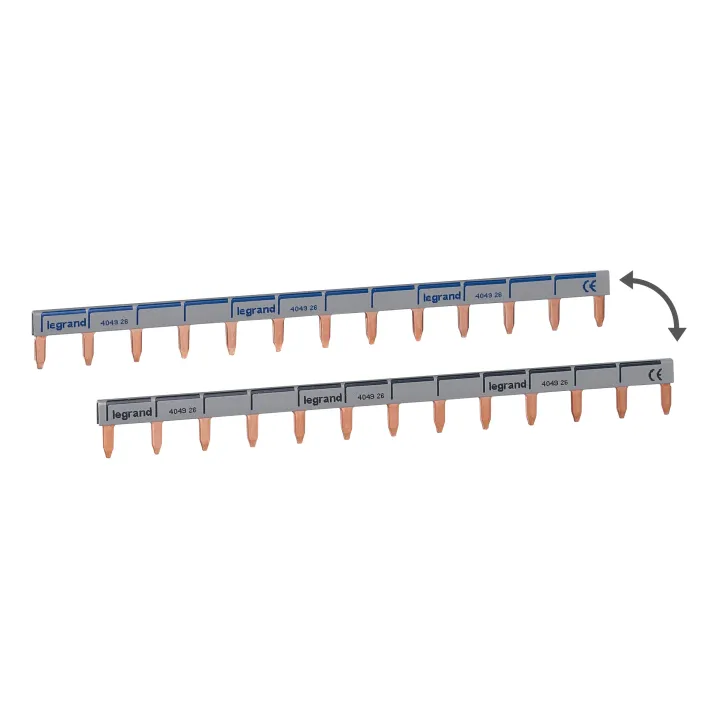 Peigne D'Alimentation Universel Phase + Neutre Hx³ 1P - Longueur 13 Modules