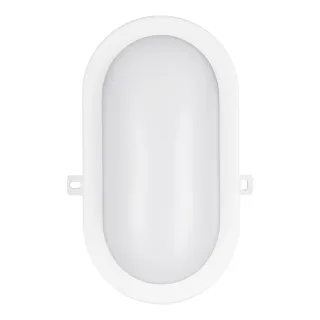 Hublot Led Basic Ovale 12W 4000K 910Lm Ip54 240V Blanc Plafonnier / Applique