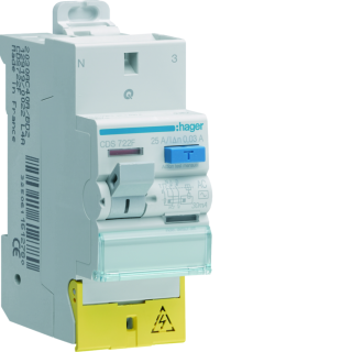 Interrupteur différentiel 2P 25A 30mA type AC à bornes décalées