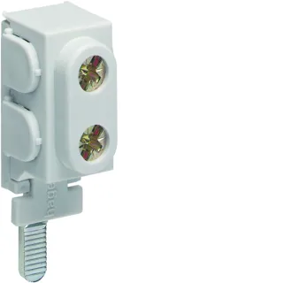 Borne De Raccordement 1P À Languette Pour 2 Câbles 25Mm²