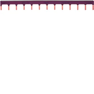 Barre De Pontage 1P 63A Languette 10Mm² Marron 13Mmodules