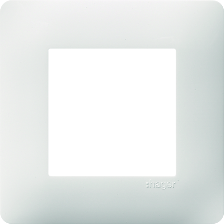 Essensya Plaque 1 poste Blanc