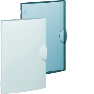Porte Opaque Blanc Pur Gamma+ Pour Coffret Gamma 13, 2 Rangées 26 M