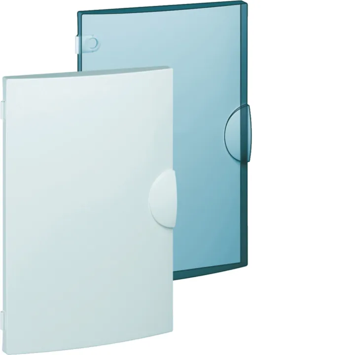 Porte Opaque Blanc Pur Gamma+ Pour Coffret Gamma 13, 2 Rangées 26 M
