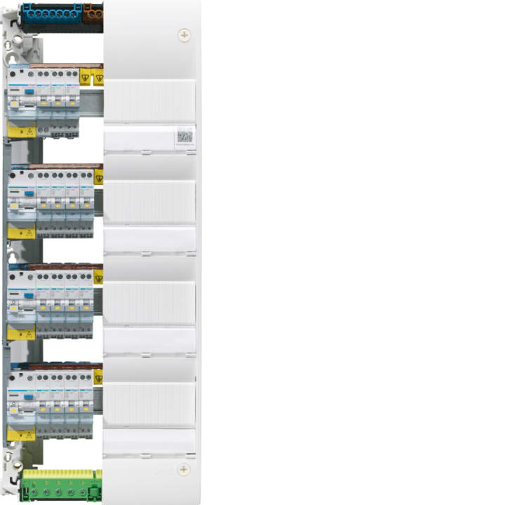 Coffret de distribution Gamma+ 13, 4 rangées, 52 M
