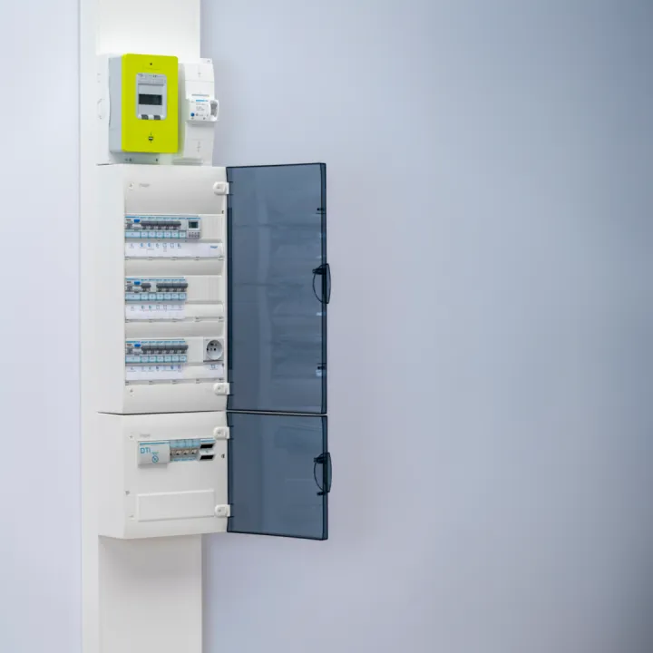 Panneau De Contrôle Pour Cbe Ou Linky Prof45Mm, Pour Coffret Ga