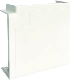 Angle Plat Pour Goulotte D'Installation Gbd Et Gba 50X130Mm Blanc