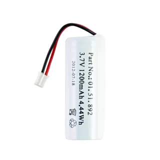 Batterie Secondaire Li-Ion 3.7V 1.2Ah Pour Alarme Intrusion Gamme Sepio
