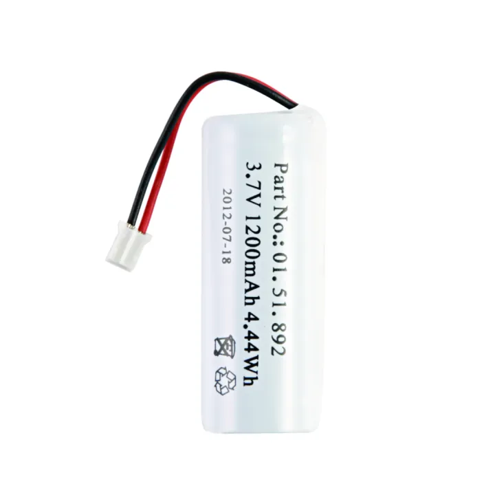 Batterie Secondaire Li-Ion 3.7V 1.2Ah Pour Alarme Intrusion Gamme Sepio