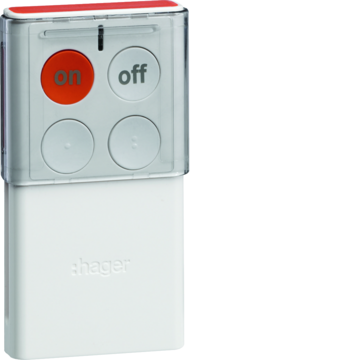 Télécommande avec retour d'état sepio, 4 touches
