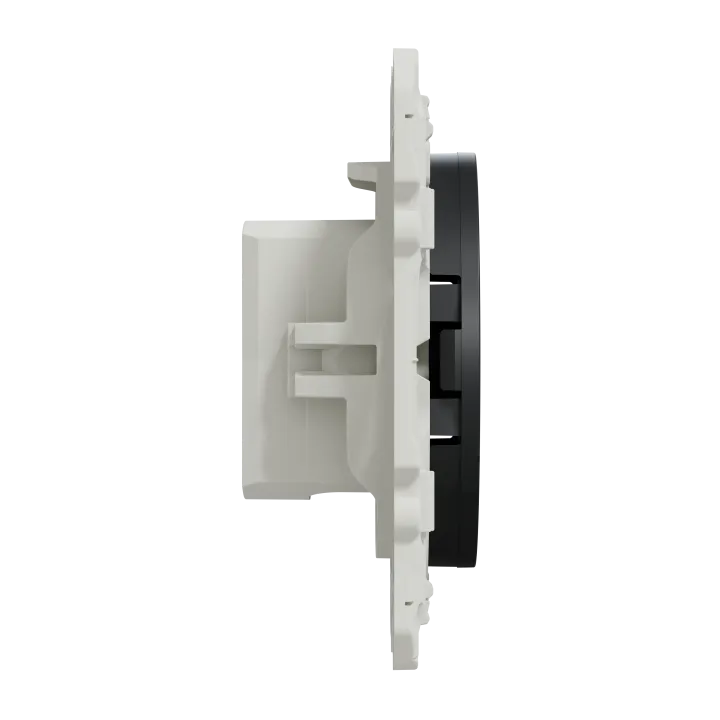 Odace - Prise Tv Simple - Anthracite - Fixation Par Vis