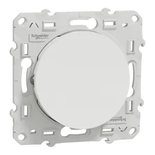 Odace - Poussoir - Blanc - 10A