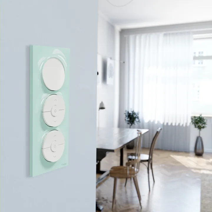 Odace - Poussoir - Blanc - 10A