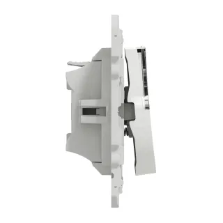 Odace - Poussoir Avec Porte-Étiquette - Blanc