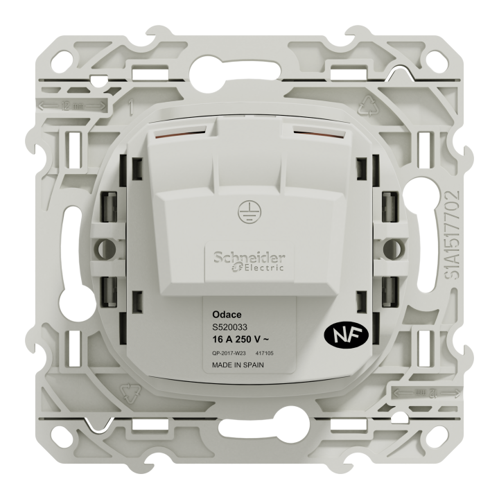 ODACE PC 2P BLANC VIS RAP