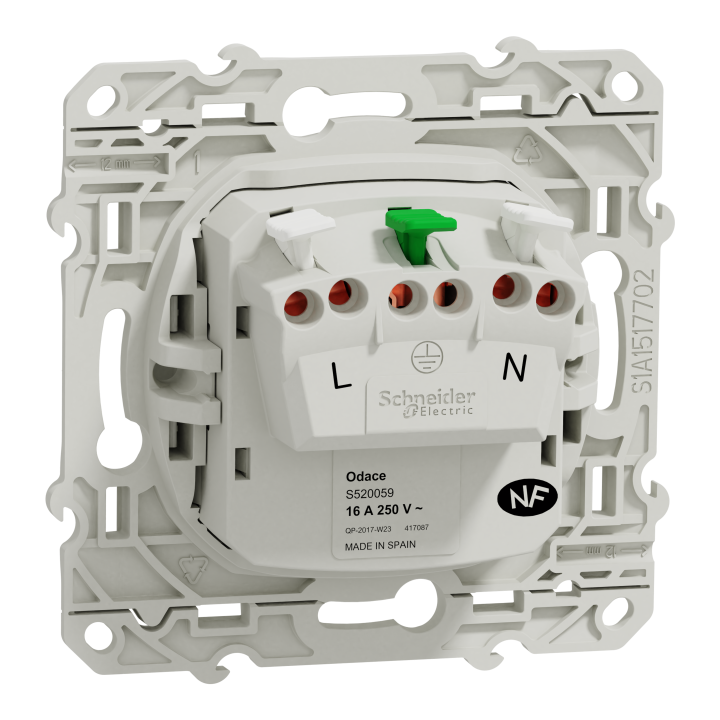 Odace Pc 2P+T Blc Vis Rap