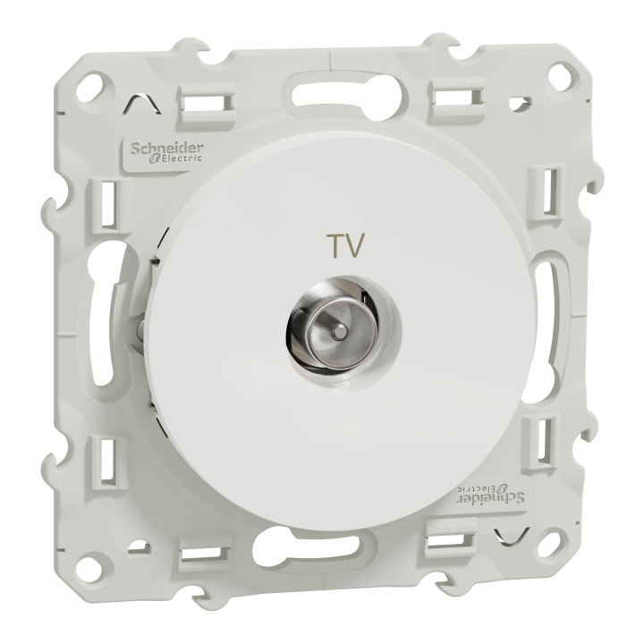 ODACE PRISE TV BLANC VIS