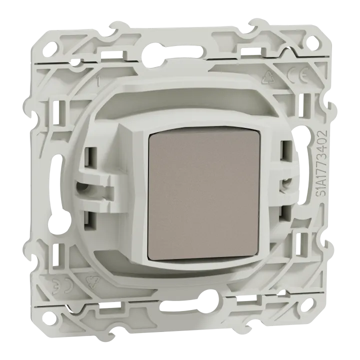 Odace - Prise Tv Simple - Blanc