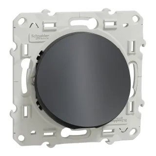 Odace - Sortie De Câble - Anthracite - 6 À 12Mm2