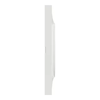 Odace Styl - Plaque 1 Poste Blanc