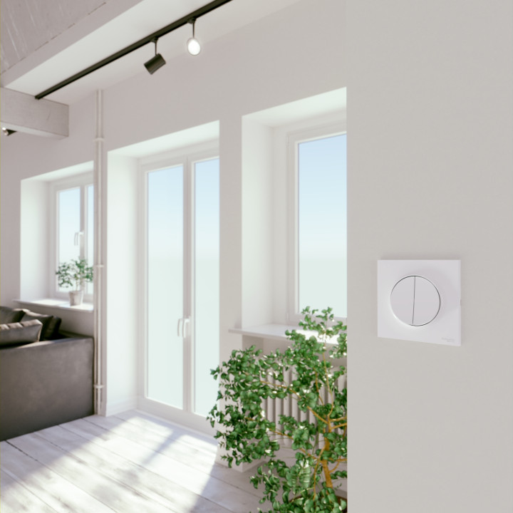 ODACE STYL PLAQUE BLC 1P